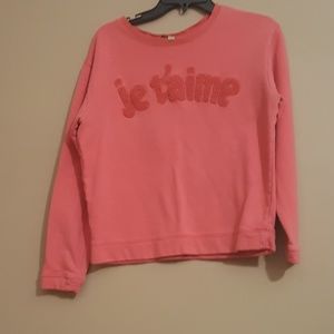 LOFT Salmon Sweatshirt